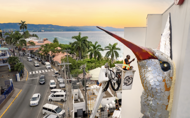 Record-Breaking Art Installation Celebrates One of Jamaica's National Symbols