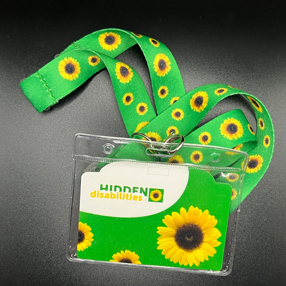 Sunflower Lanyard