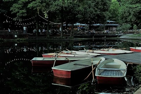 Beer garden, midsummer - echt deutsch