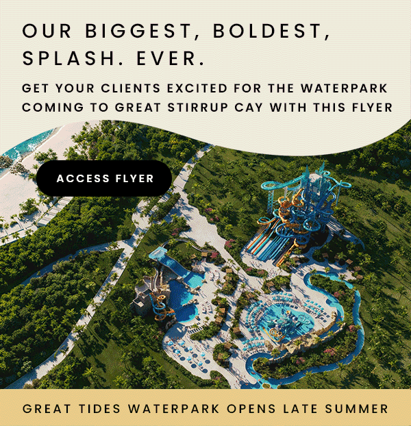 NCL's excited for the opening of the Great Tides Waterpark