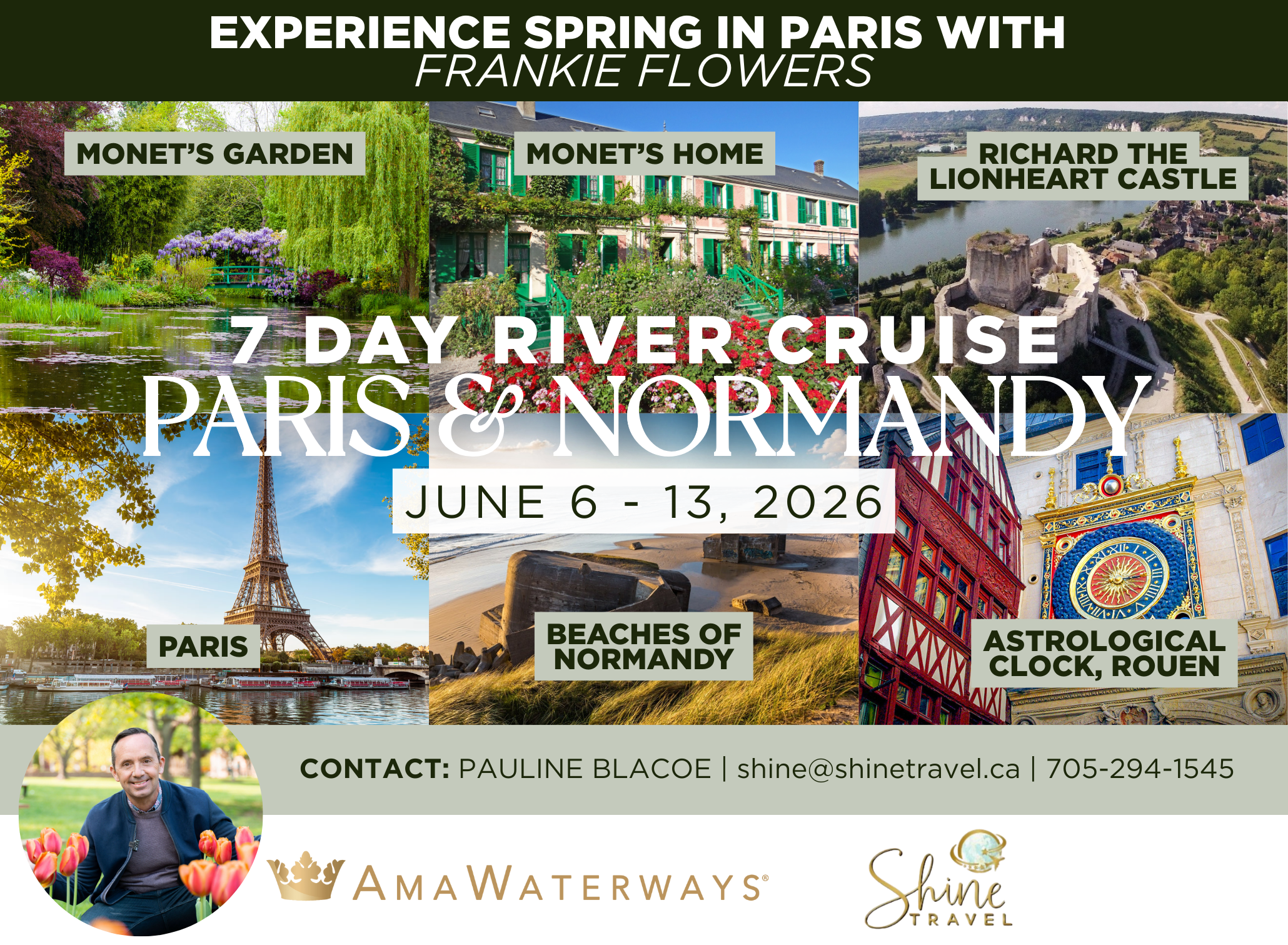 Experience Spring in Paris with Frankie Flowers 2026