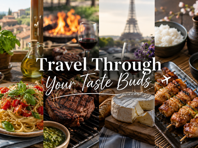 Travel Through Your Taste Buds