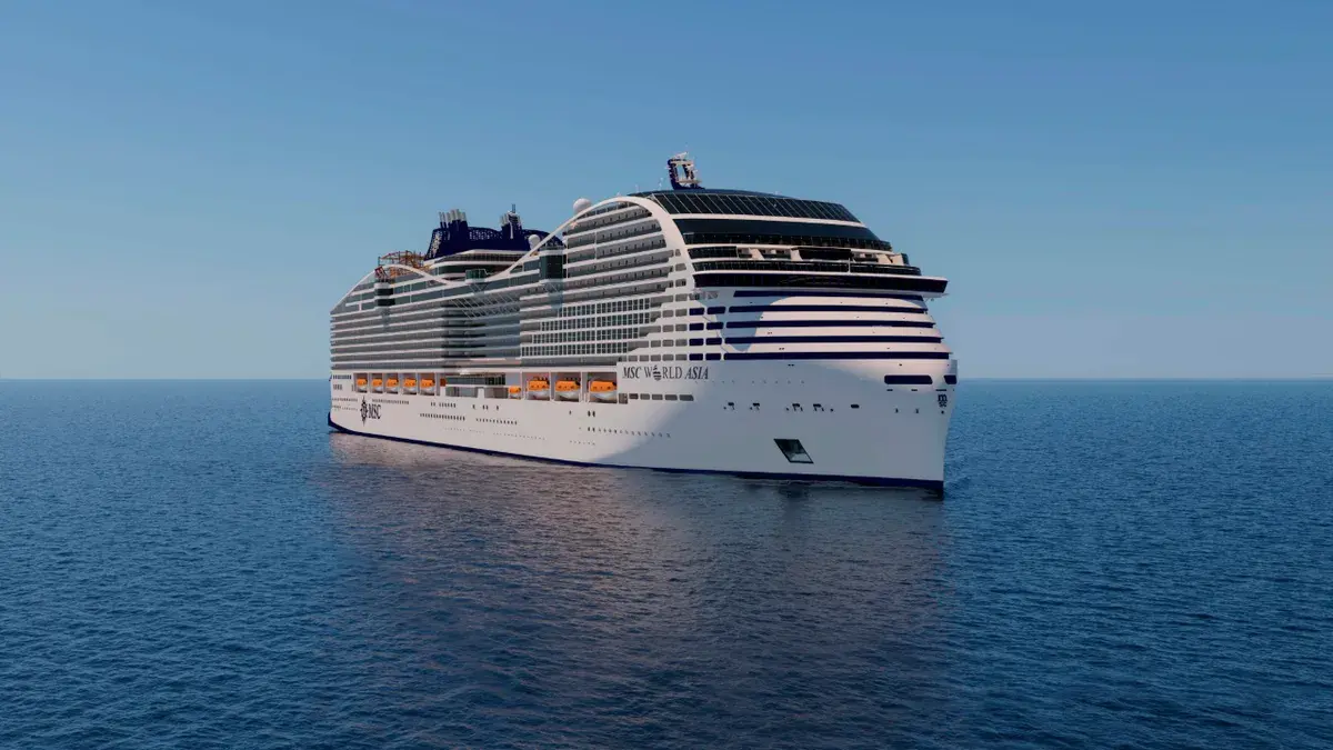 MSC Cruises Reveals Artwork aboard MSC World Asia