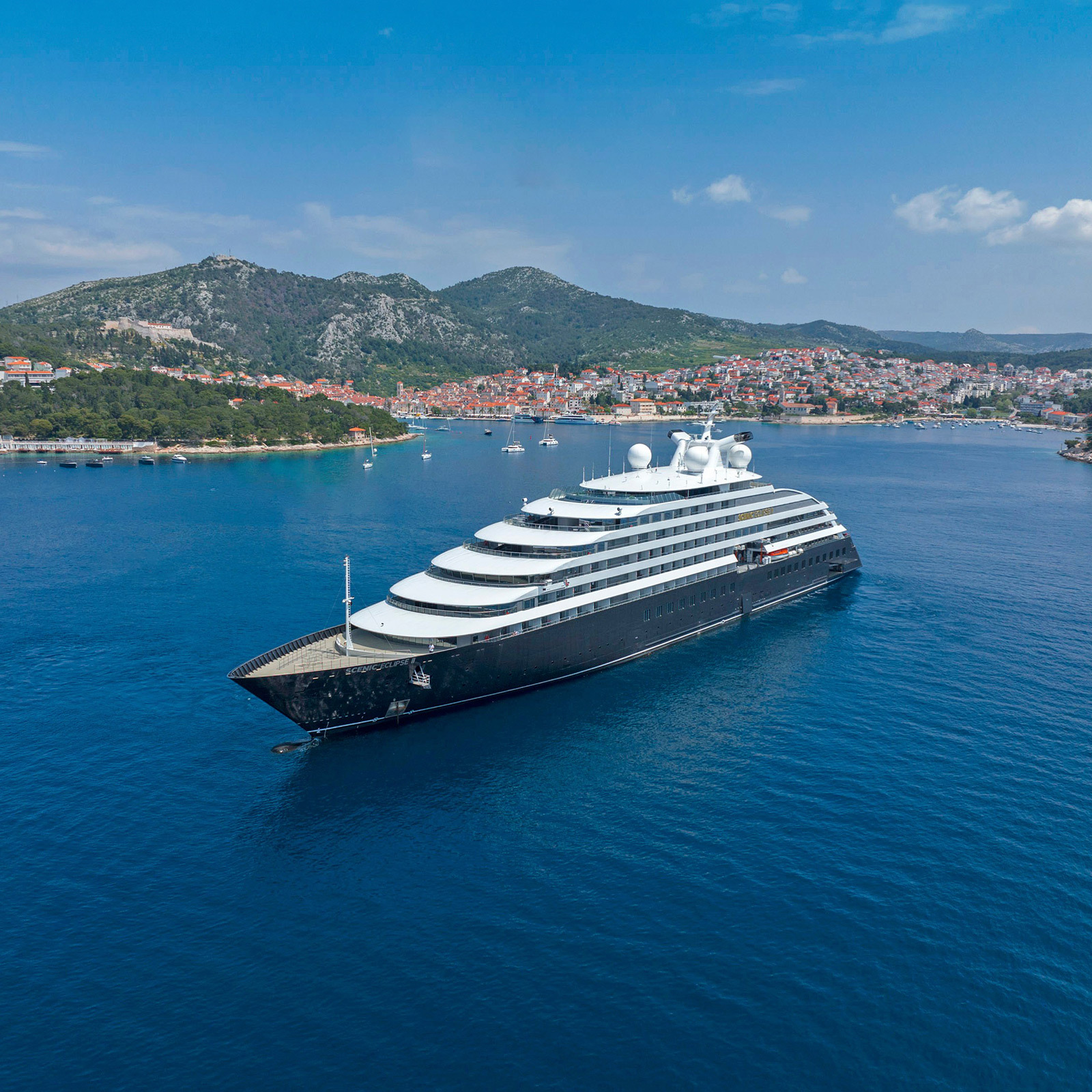 Save up to $8,000 with included Business Class or Premium Economy flights on Scenic Cruises