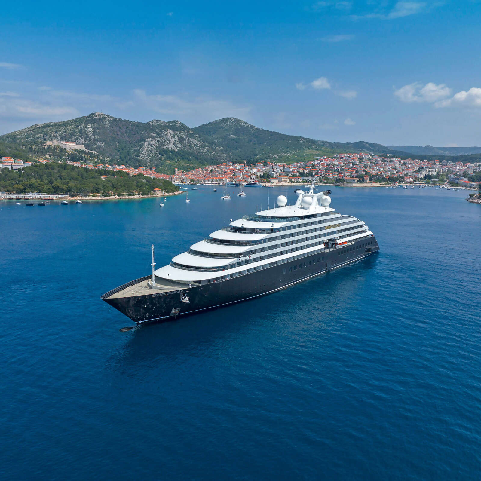 Save up to $8,000 with included Business Class or Premium Economy flights on Scenic Cruises