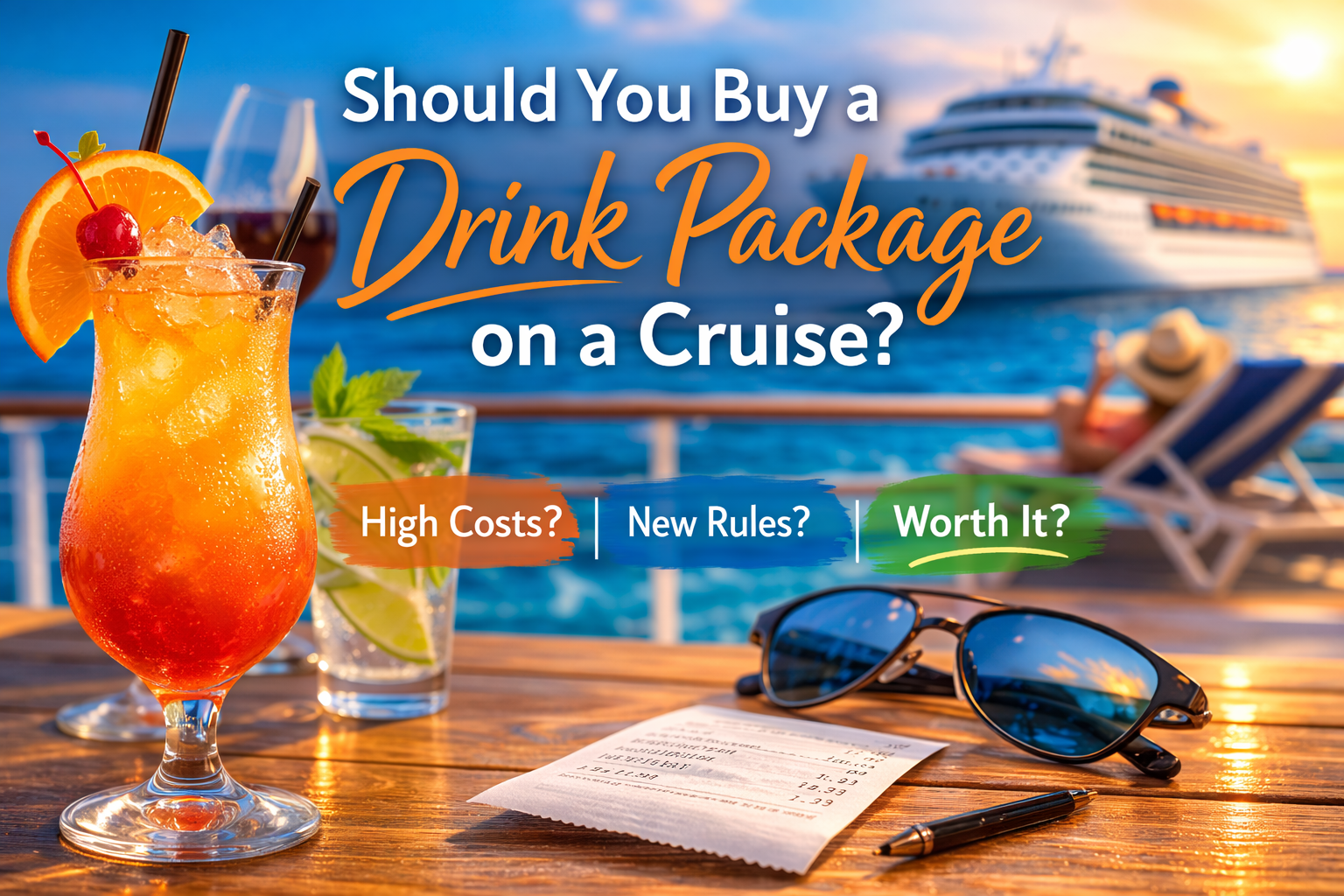 Should You Buy a Drink Package on a Cruise?