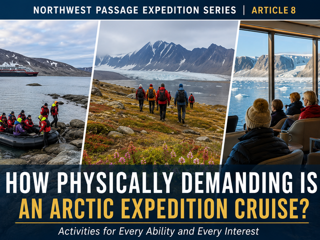 How Physically Demanding Is an Arctic Expedition Cruise?