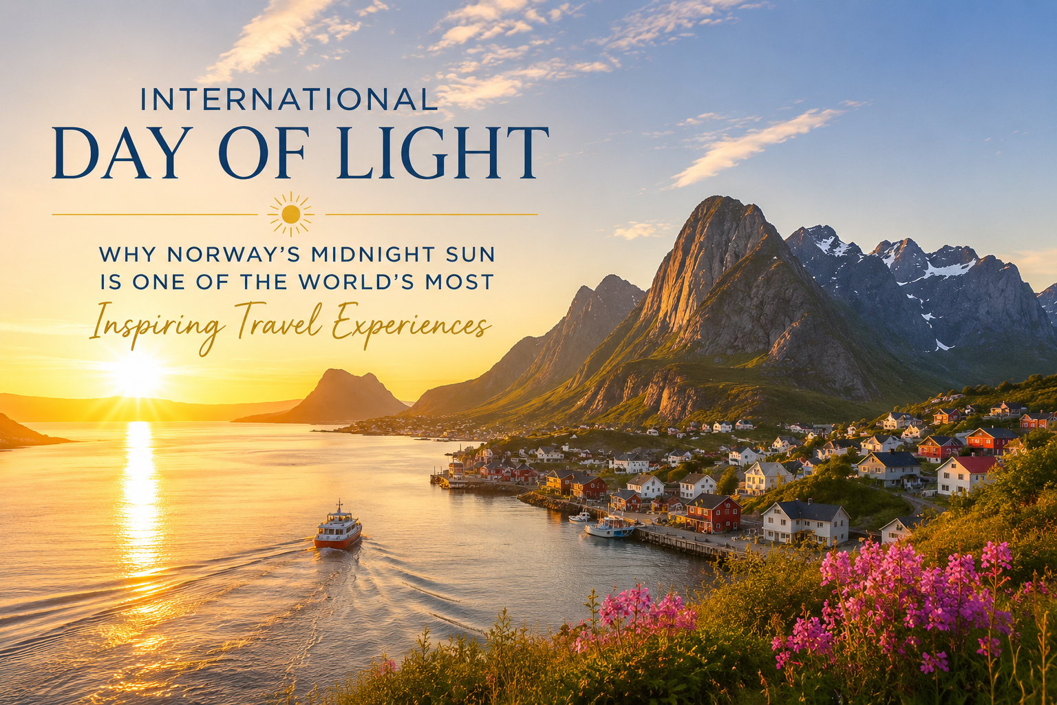 International Day of Light: Why Norway’s Midnight Sun Inspires Travelers
