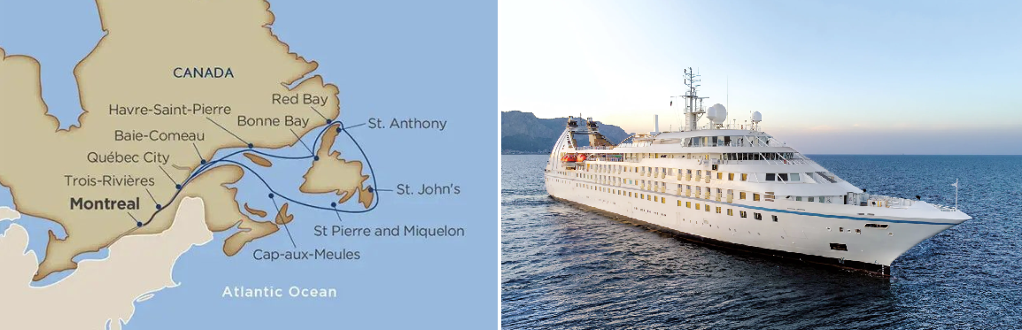 Cruise Atlantic Canada without stopping in USA