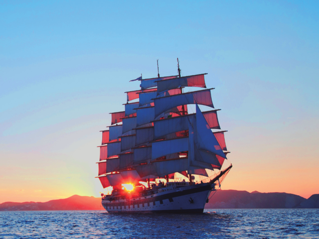 Come Aboard the largest sailing vessel in the world