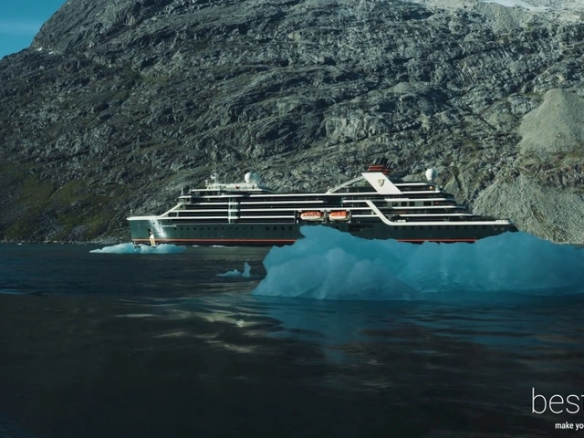 VIDEO: Dramatic Sailing Through One of the World’s Largest Fjords in the Arctic Aboard Seabourn Venture