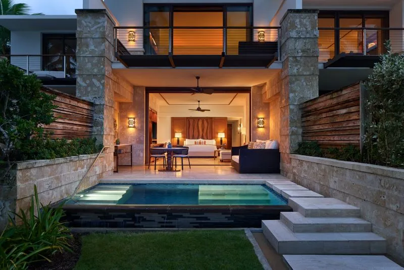 Exclusive in-suite honor bar experience at Dorado Beach