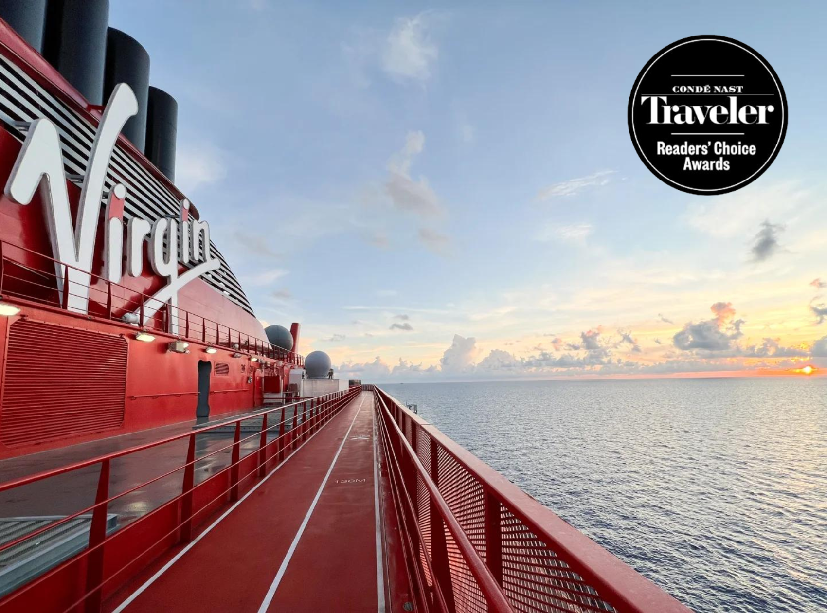 Virgin Voyages is Condé Nast Traveler’s #1 cruise in the large ship category…again!
