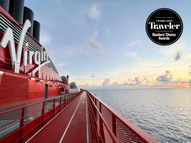 Virgin Voyages is Condé Nast Traveler’s #1 cruise in the large ship category…again!