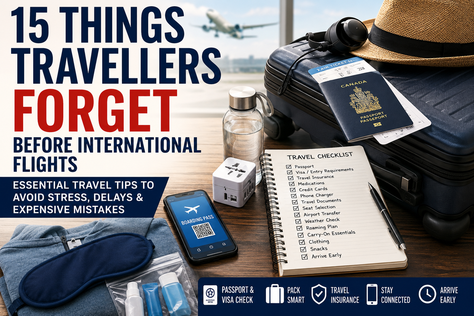 15 Things Travellers Forget Before International Flights | International