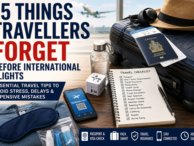 15 Things Travellers Forget Before International Flights | International