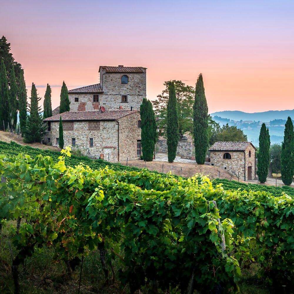 Montecantini. Excursion to the Chianti Valley.