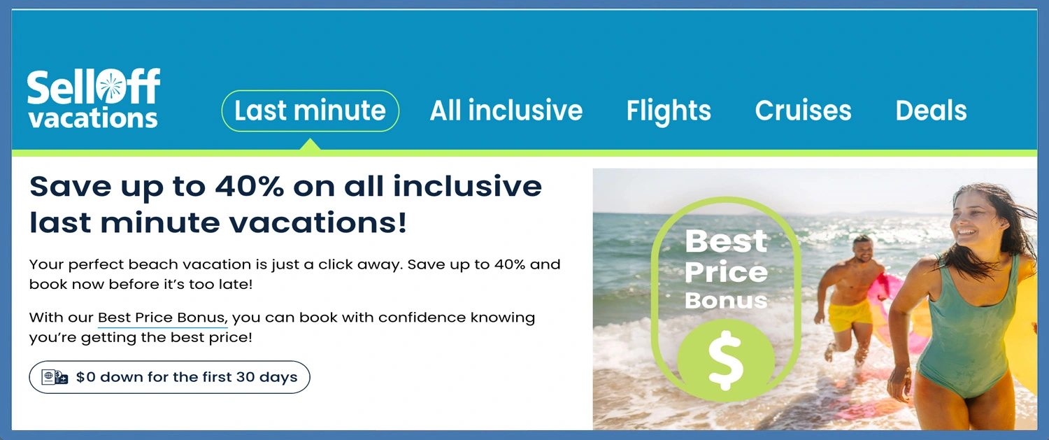 Selloff Vacations May 26