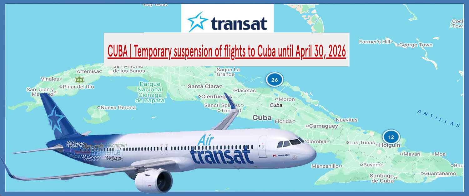 Transat Cuba Suspension