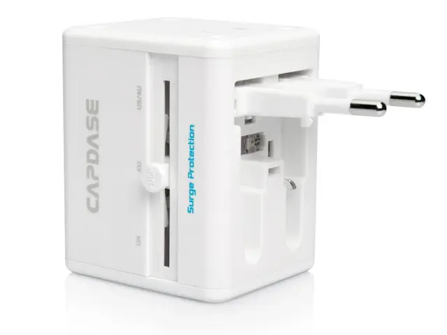 Bring it anywhere, The Only One Travel Adapter with USB Port