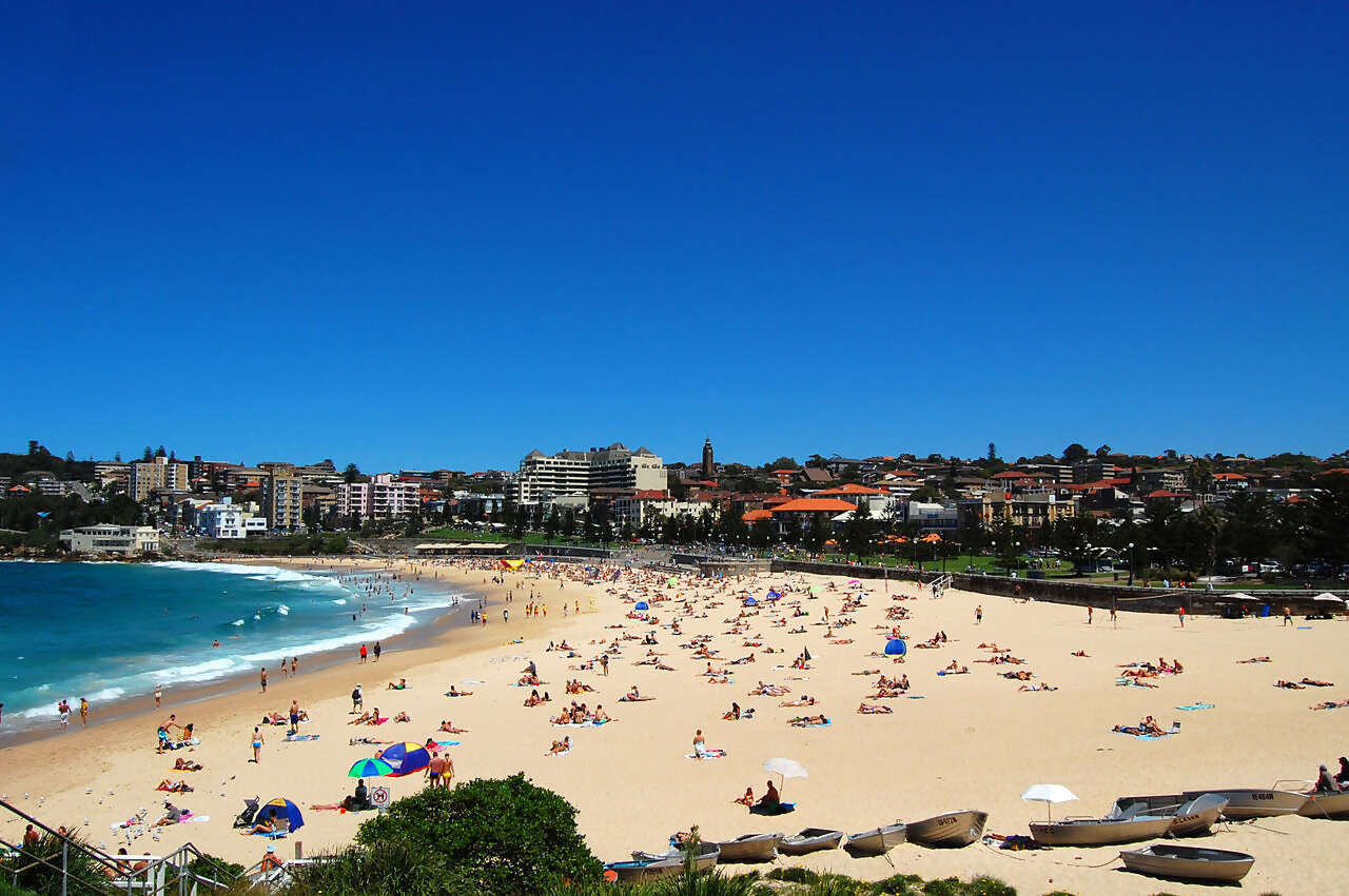 Excellent swimming and sunbathing experience in Coogee Beach