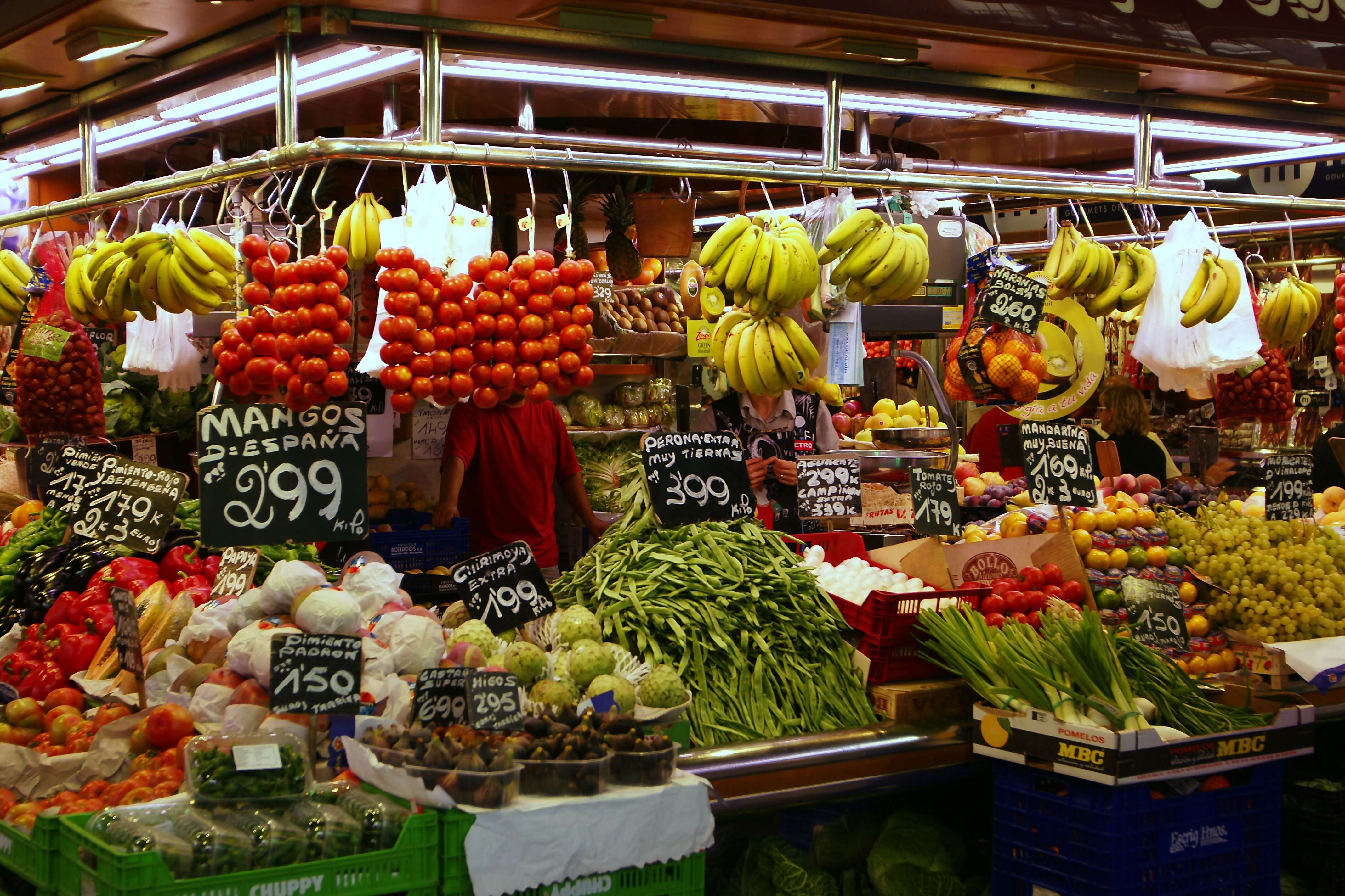 One of the best food market, Mercat de Sant Josep de la Boqueria
