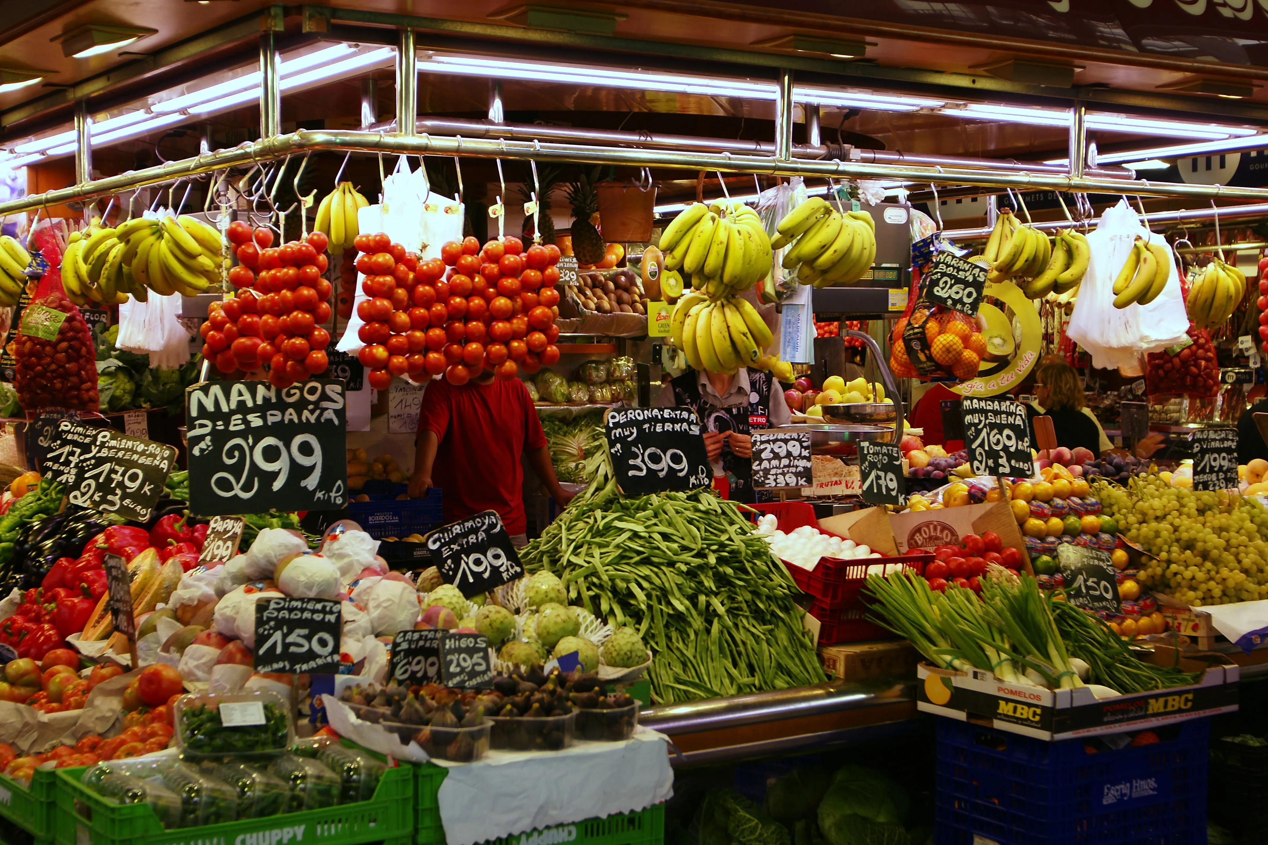 One of the best food market, Mercat de Sant Josep de la Boqueria