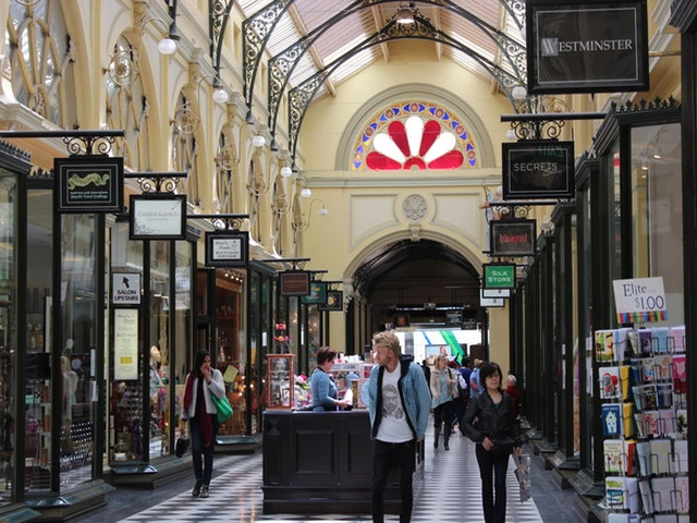 See the Royal Arcade on a Melbourne Lanes & Arcades Walking Tour