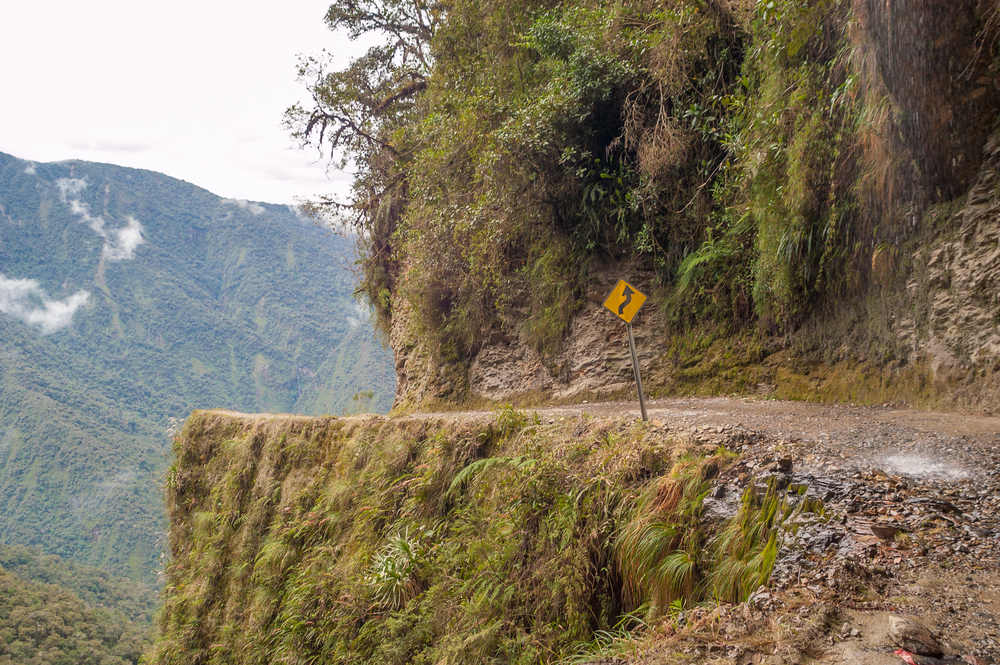Where is the world's most dangerous road