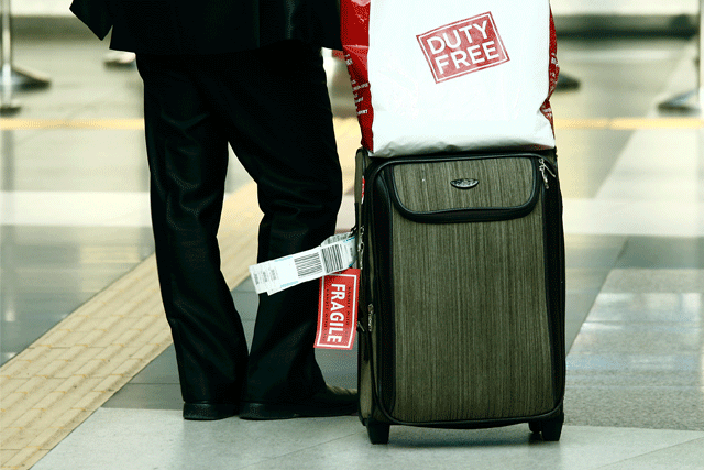 Why are goods sold in a duty free store so much cheaper?