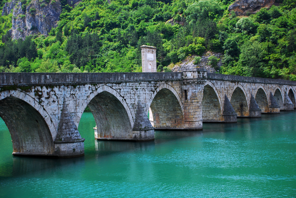 Mehmed Paša Sokolović Bridge in Višegrad