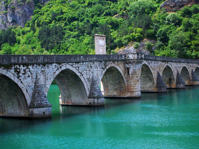 Mehmed Paša Sokolović Bridge in Višegrad