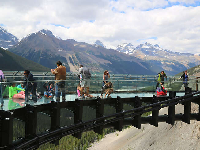 Glacier Skywalk, Jasper National Park, Canadian Rockies