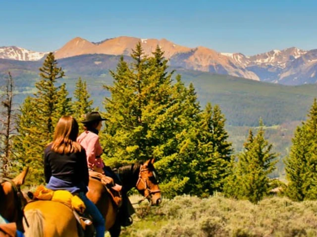 Go Horseback Riding in the Rockies With the Family