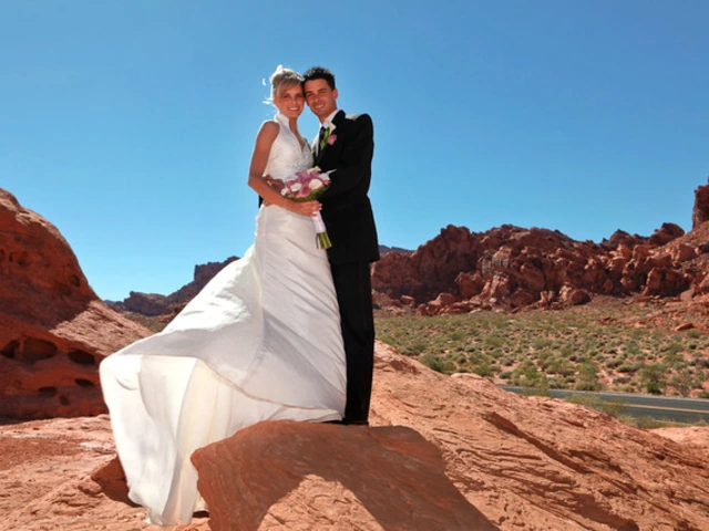 Have a Stunning Backdrop for a Special Day with a Valley of Fire Wedding