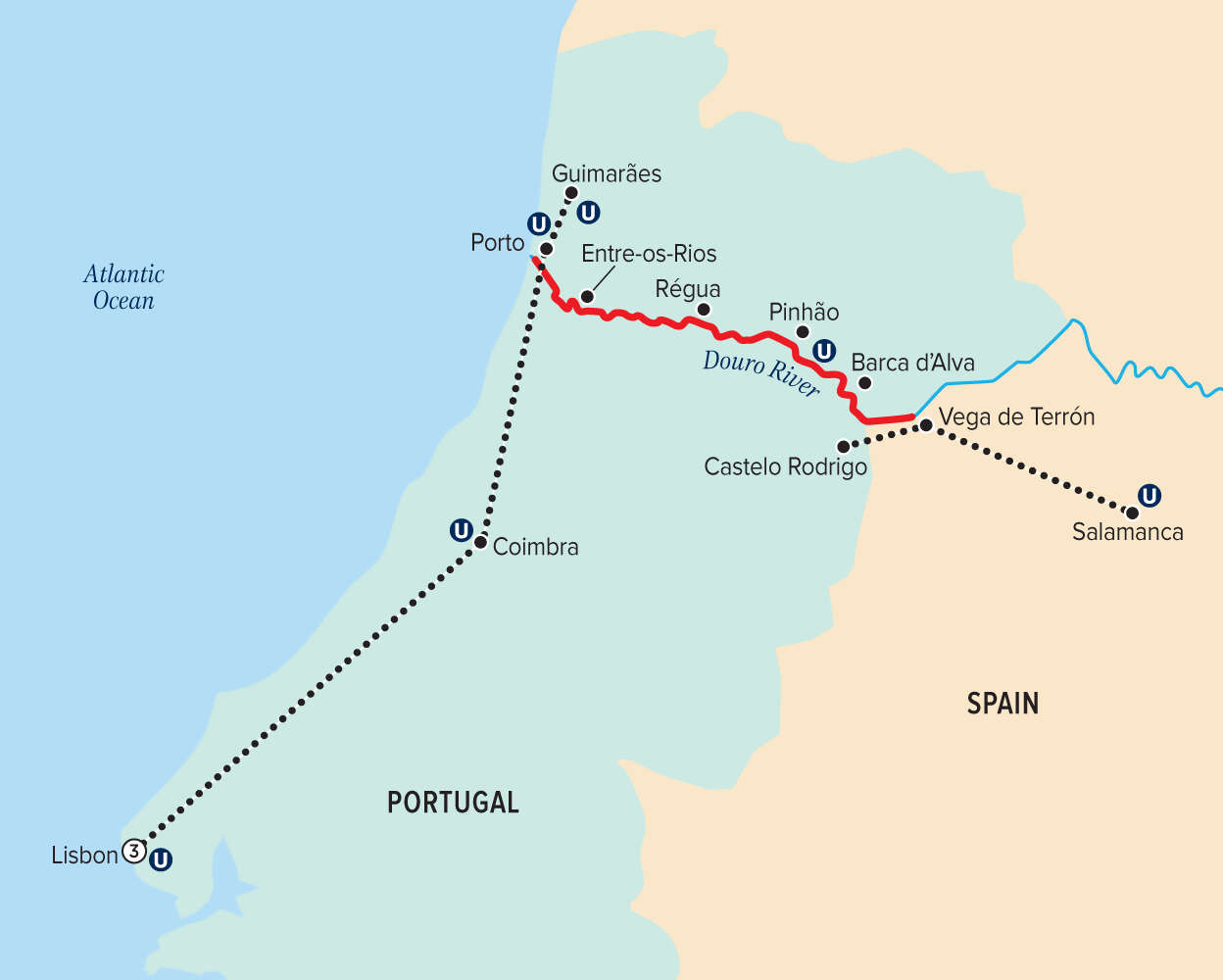 Uniworld - PORTUGAL, SPAIN & THE DOURO RIVER VALLEY