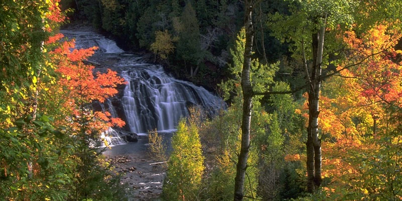 Green Bay Packers and Potato River Falls