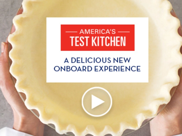 Introducing America's Test Kitchen - on board Holland America Cruise Ships!