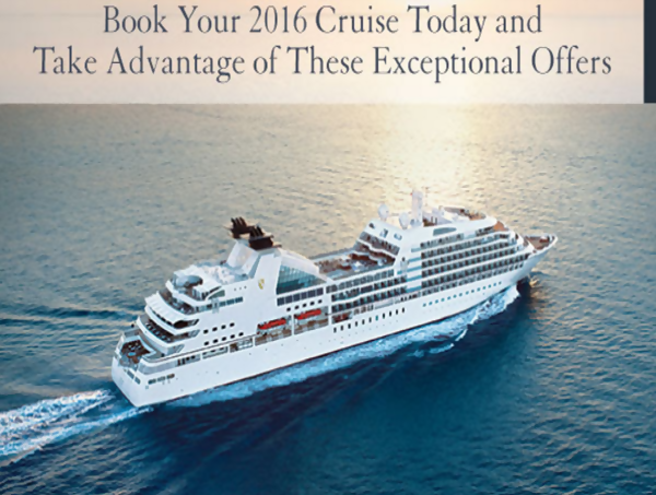 Don't Miss These Offers on 2016 Sailings + Complimentary Veranda Upgrade