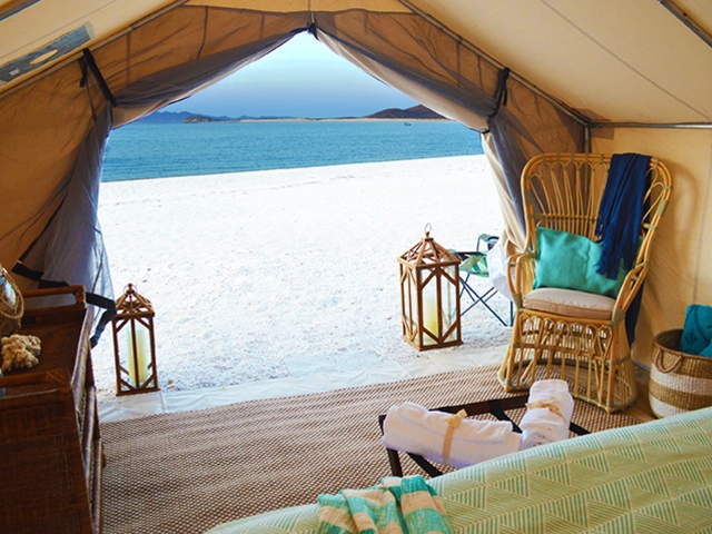 Glamping on Isla Espiritu Santo with Todos Santos Eco Adventures