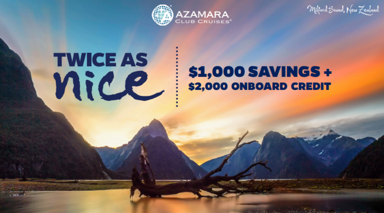 Azamara Twice as Nice