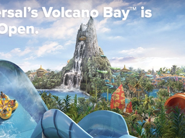 NOW OPEN - Universal's Volcano Bay
