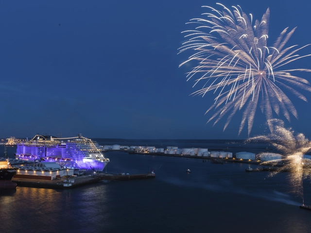 MSC's 'Wonder' at Sea