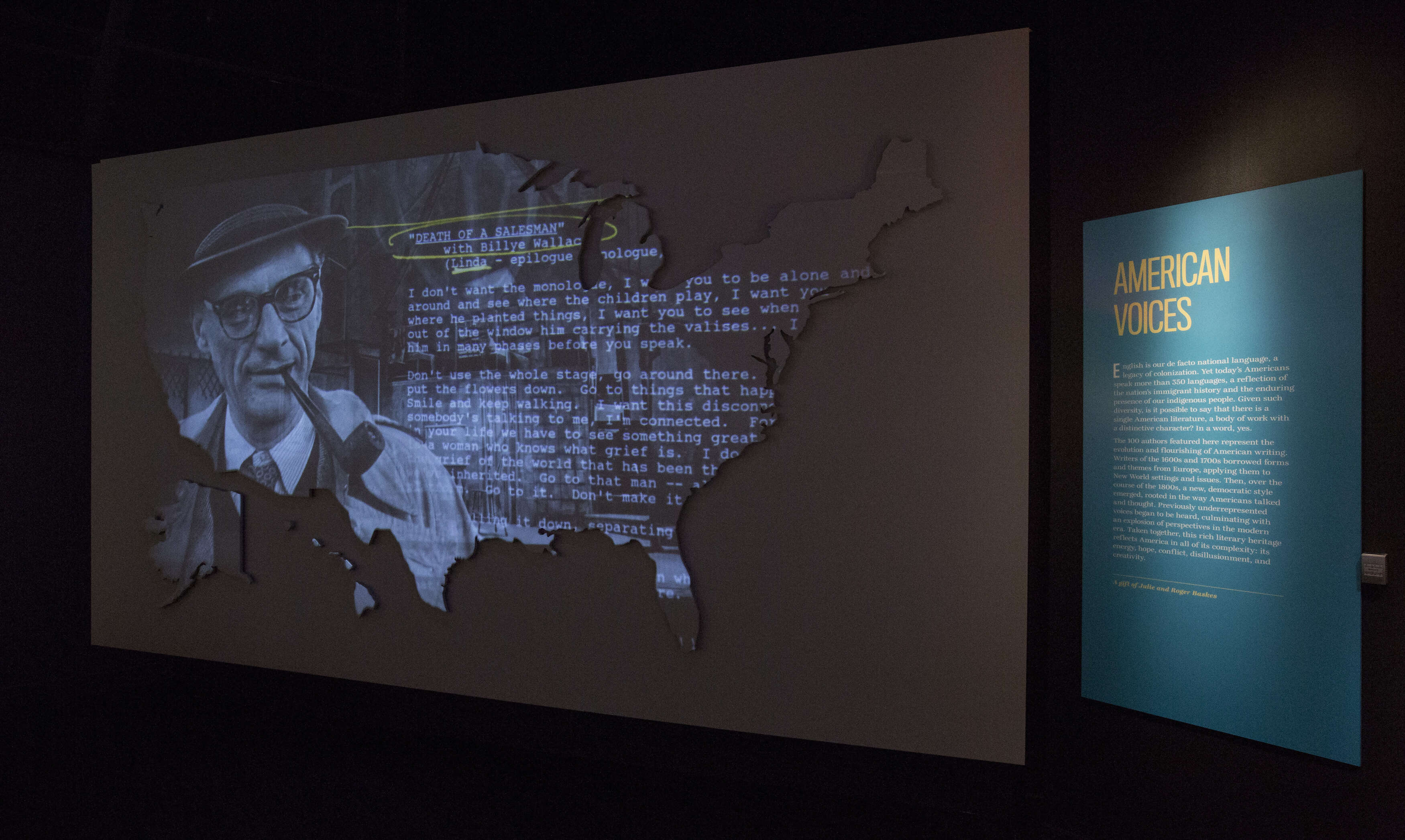 A Nation of Writers Exhibit at the American Writers Museum in Chicago, IL open May 16, 2017.jpg