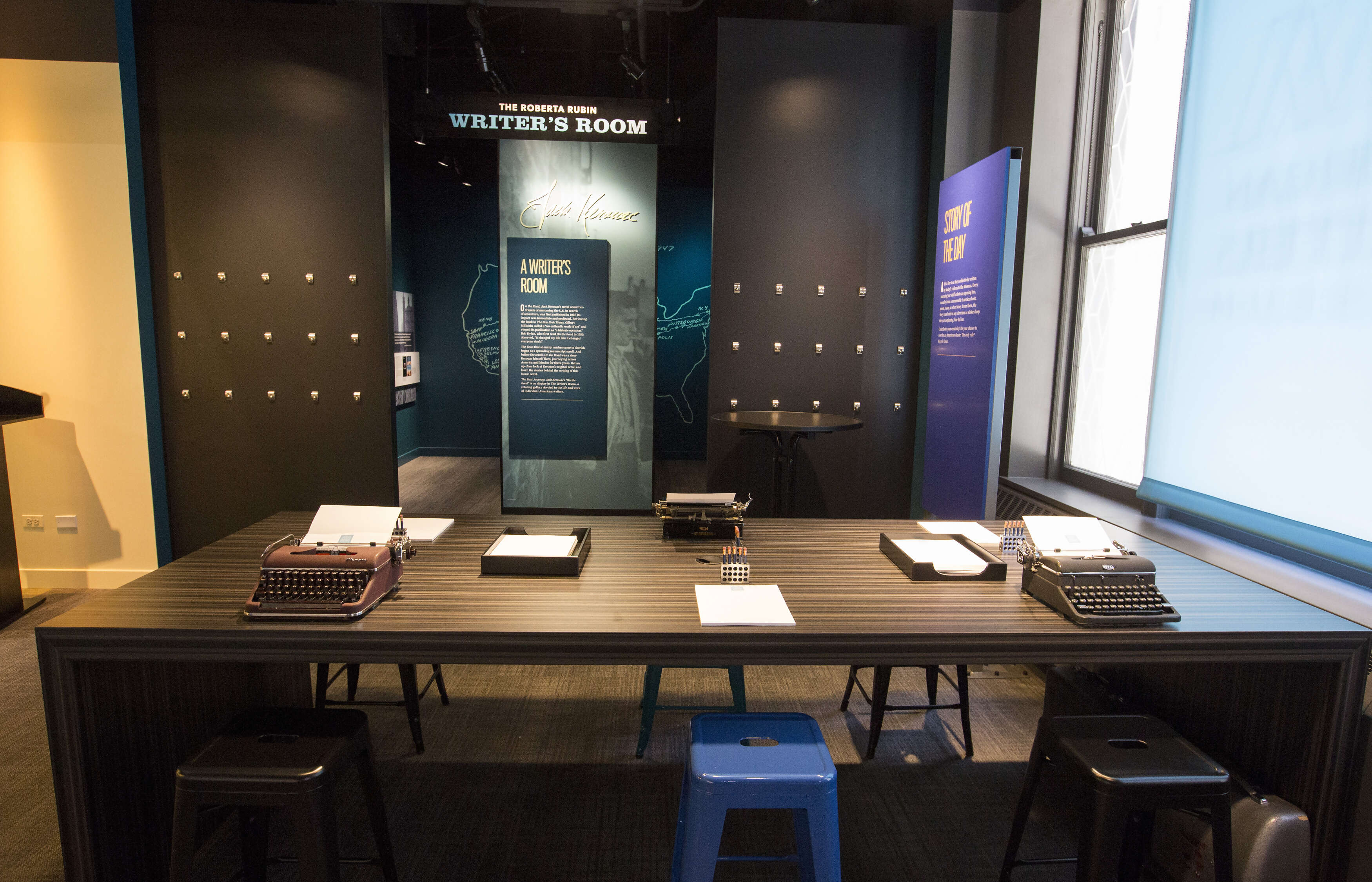Story of the Day exhibit at the American Writers Museum in Chicago, IL, open May 16, 2017.jpg