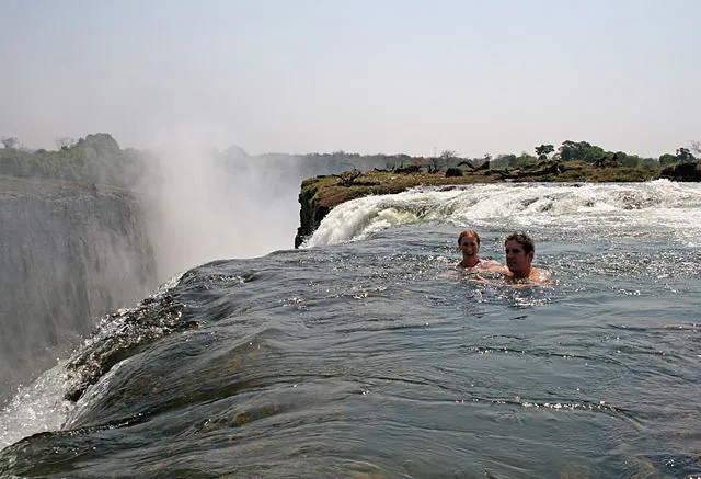 You Can Do This At the Edge of the World's Largest Falls