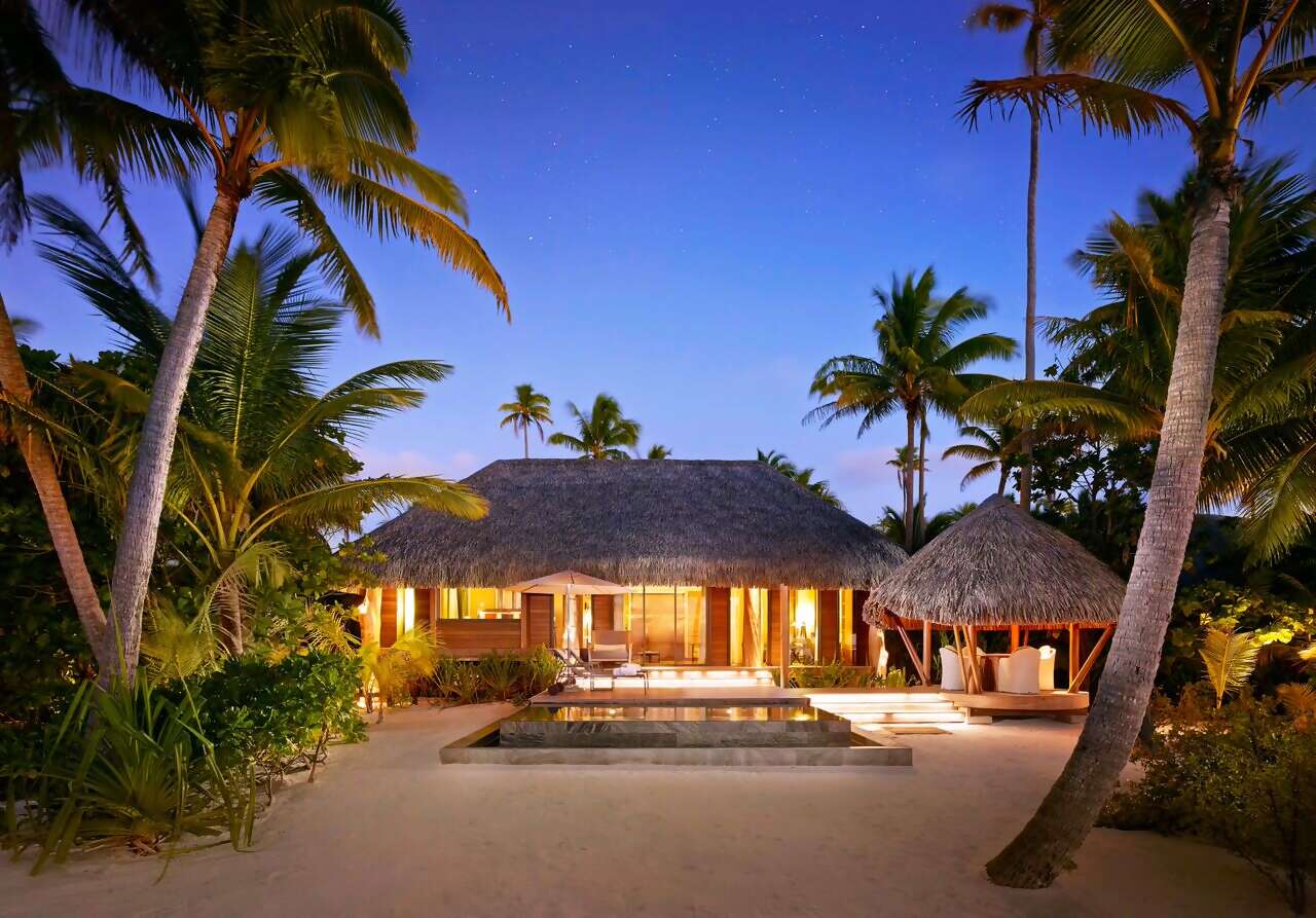 Luxe Beach Resort in Tahiti at its Finest: The Brando