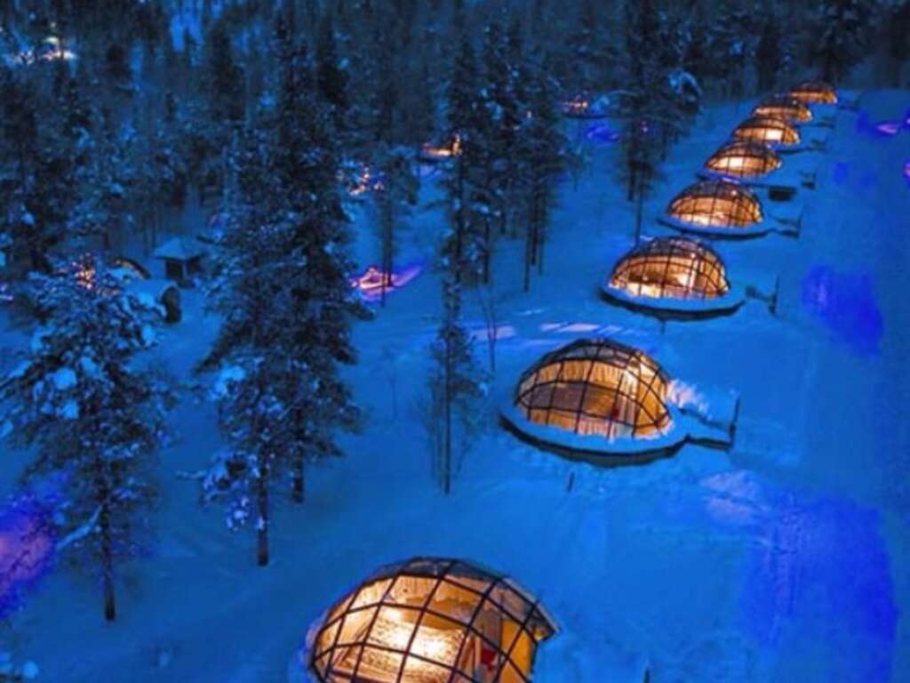 Last chance to spend this coming December at Arctic Glass Igloo and