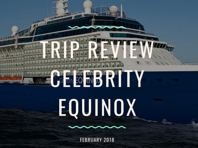 Cruising on Celebrity Equinox