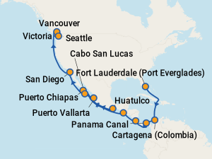 Holland America Panama Canal Cruise - April 2022